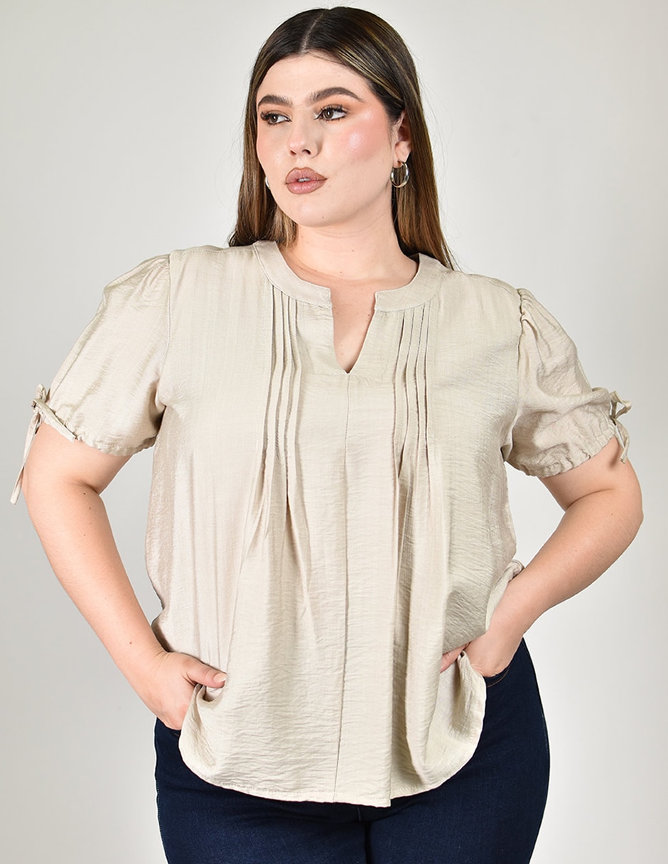 Blusa manga corta para mujer 2