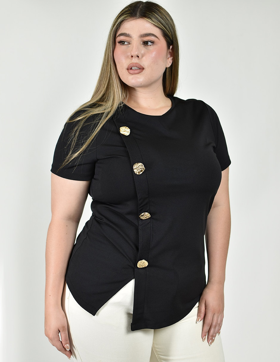 Blusa manga corta para mujer Blusa manga corta para mujer