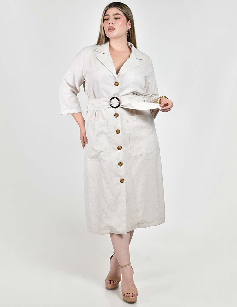 Vestido midi casual para mujer Vestido midi casual para mujer