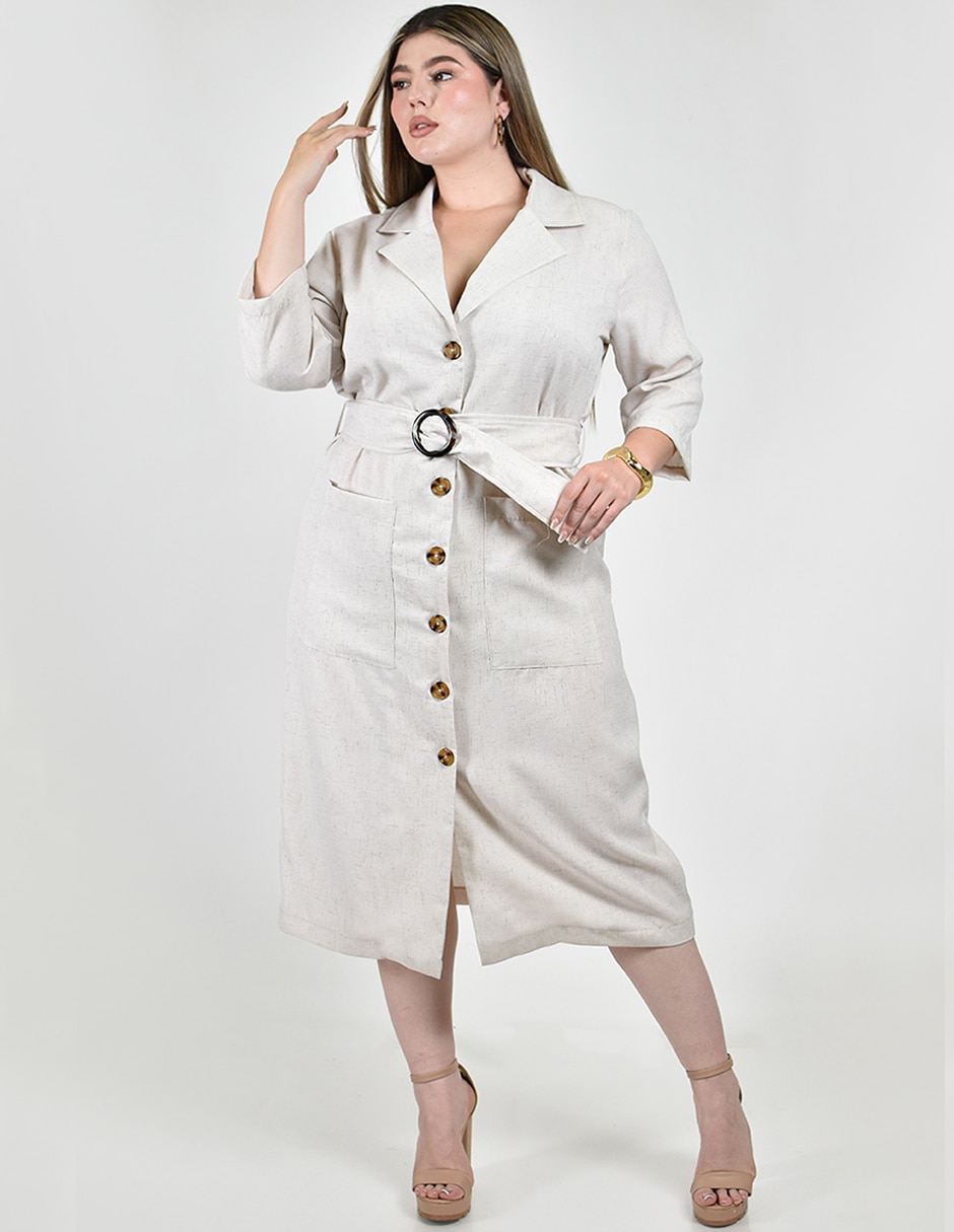 Vestido midi casual para mujer 4