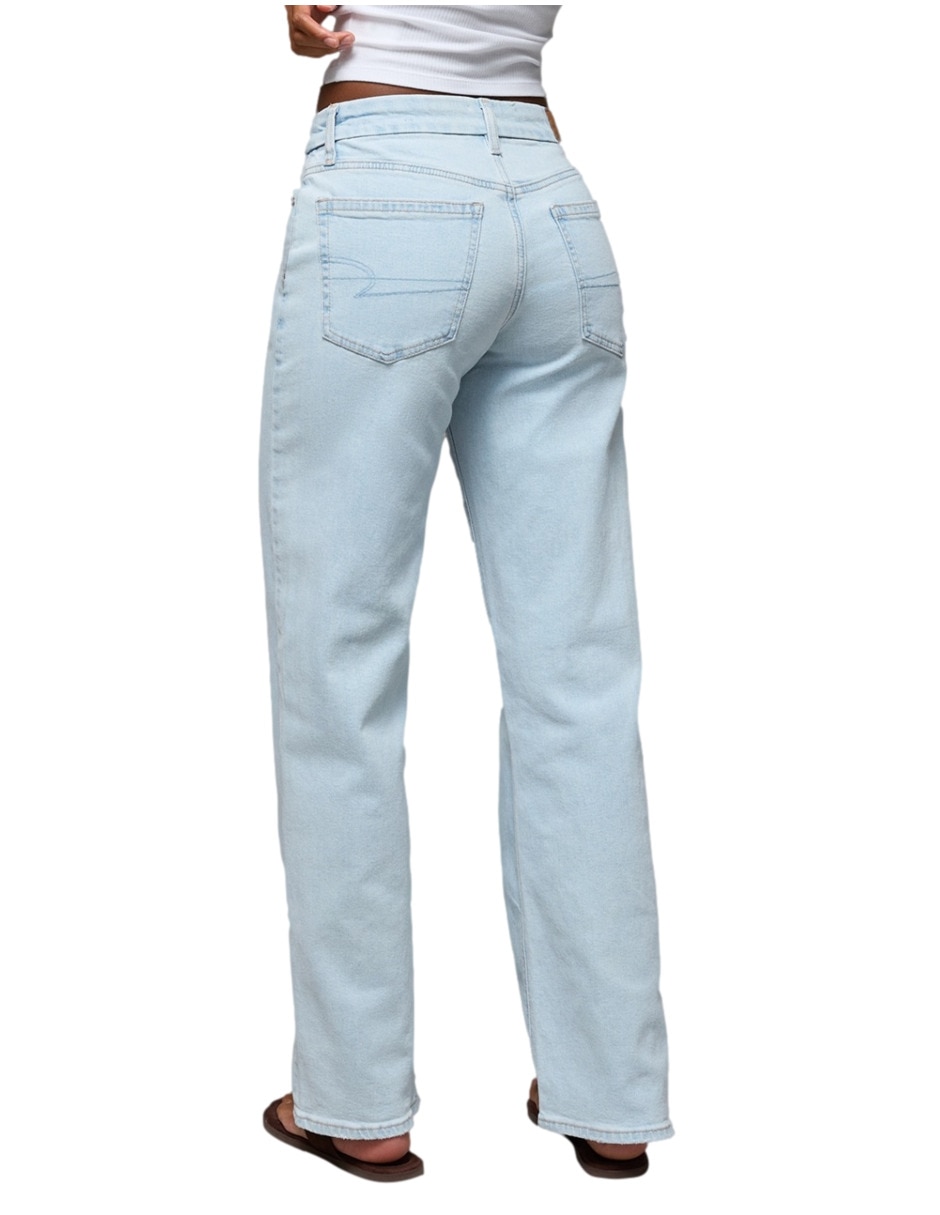 Jeans straight American Eagle para mujer