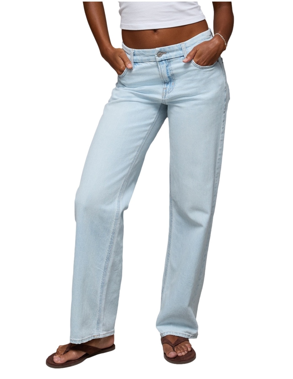 Jeans straight para mujer