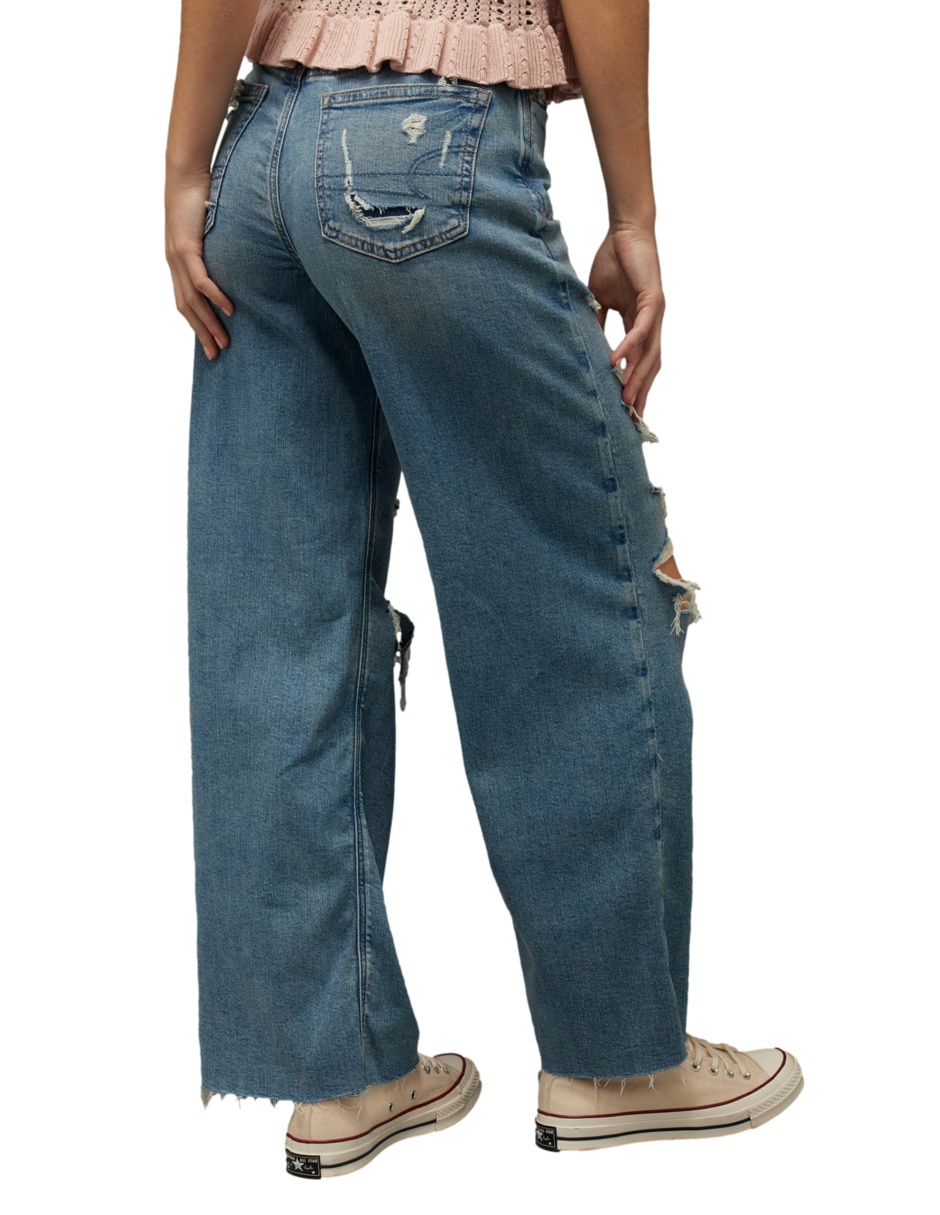 Jeans wide leg American Eagle para mujer