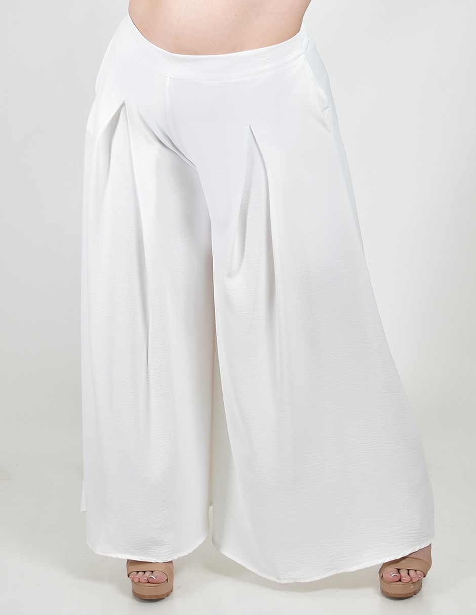Pantalón palazzo para mujer