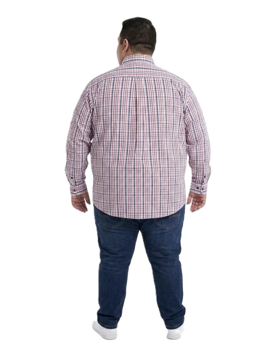Camisa casual michel blanc de bambÏ y manga larga para hombre