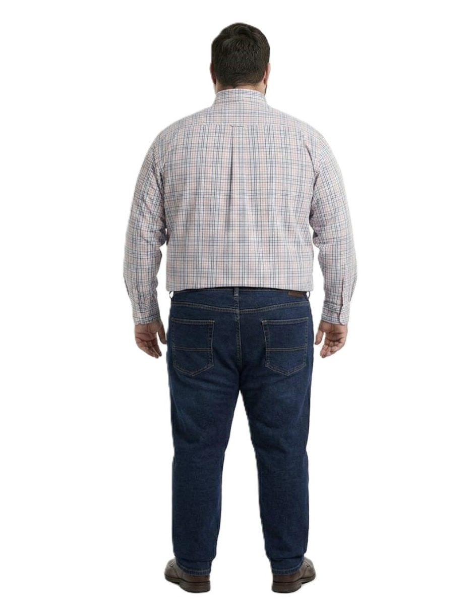 Camisa casual michel blanc de bambÏ y manga larga para hombre