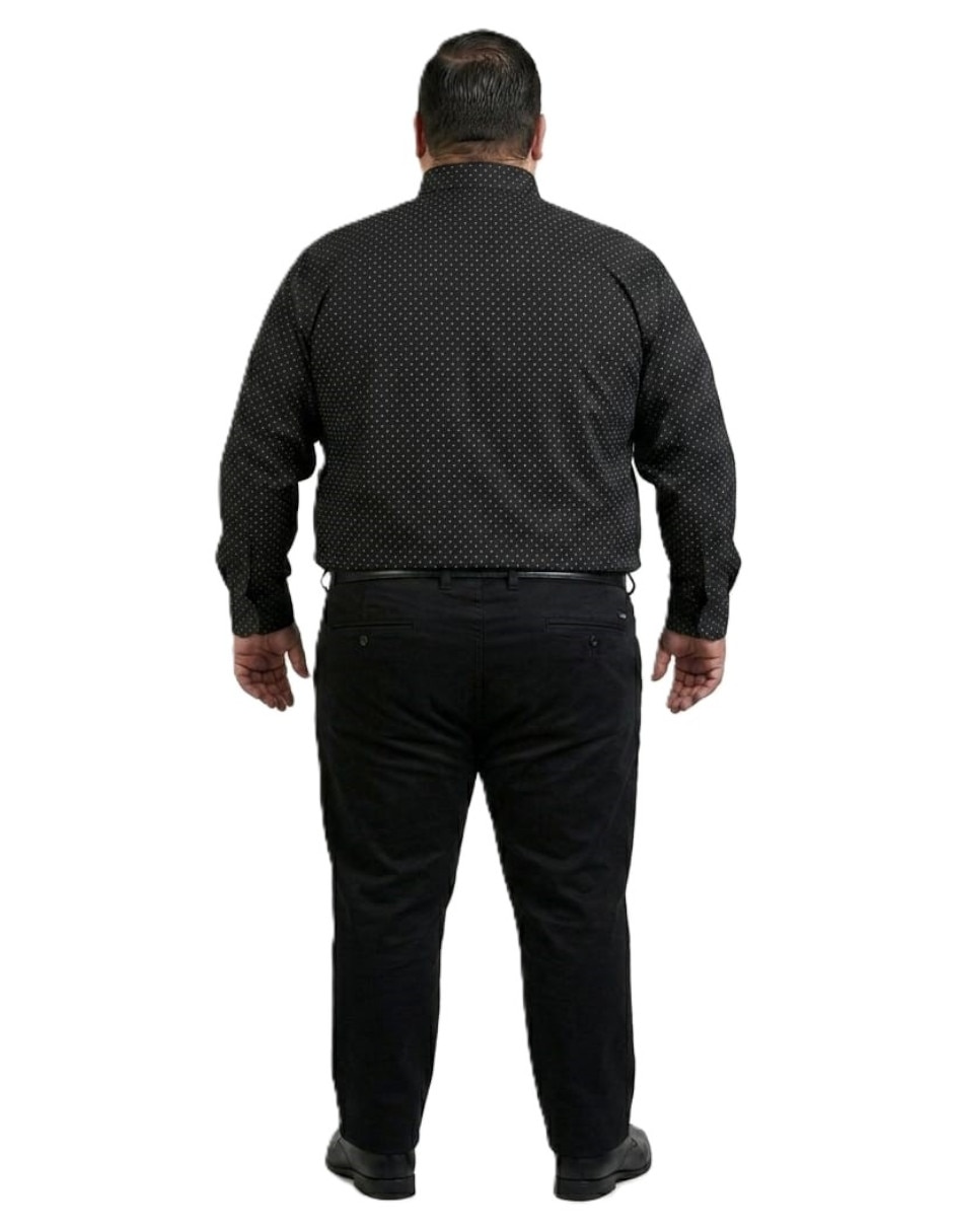 Camisa casual de algodón manga larga para hombre 2