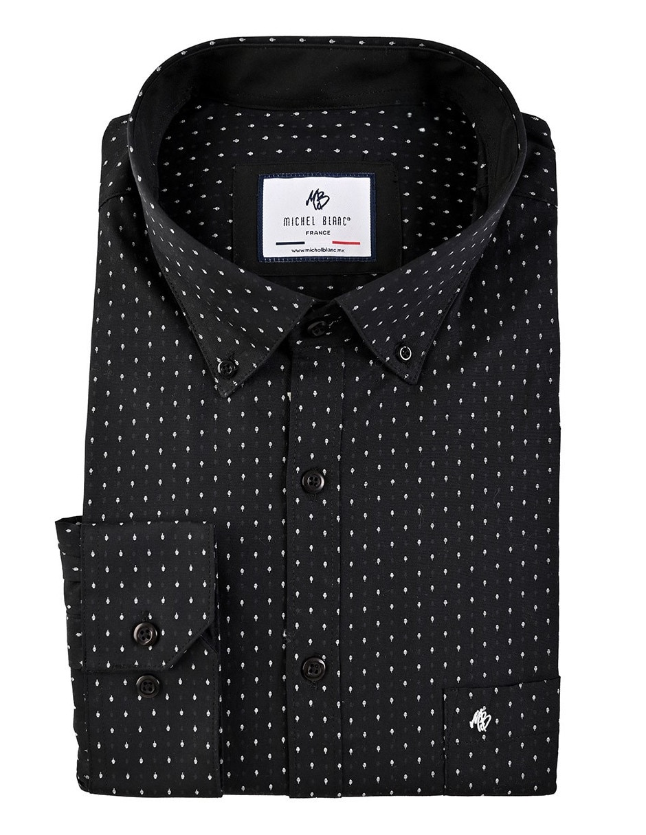 Camisa casual de algodón manga larga para hombre 3