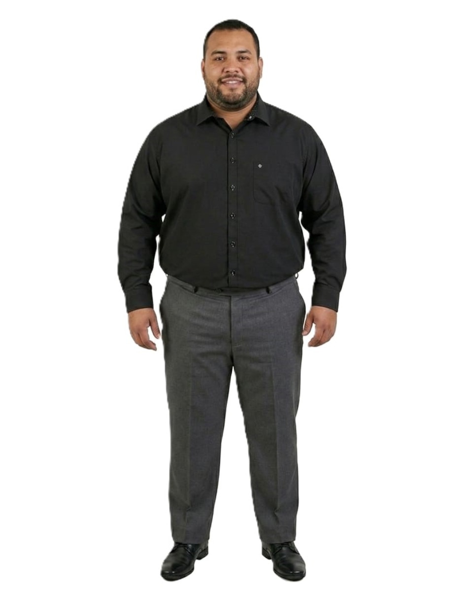 Camisa casual michel blanc manga larga para hombre
