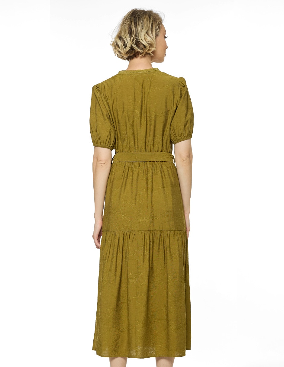 Vestido midi casual Foley's para mujer