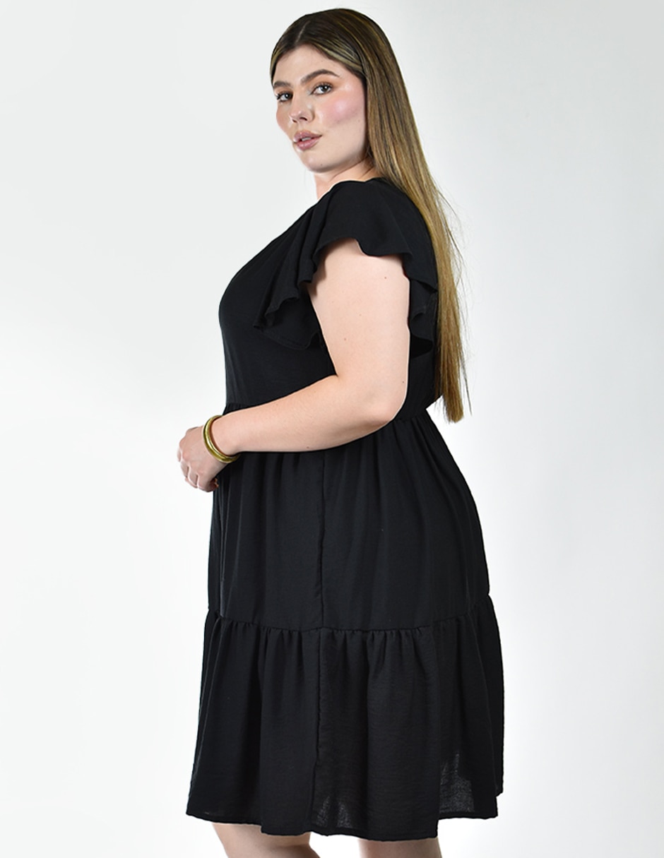 Vestido a la rodilla casual para mujer 2