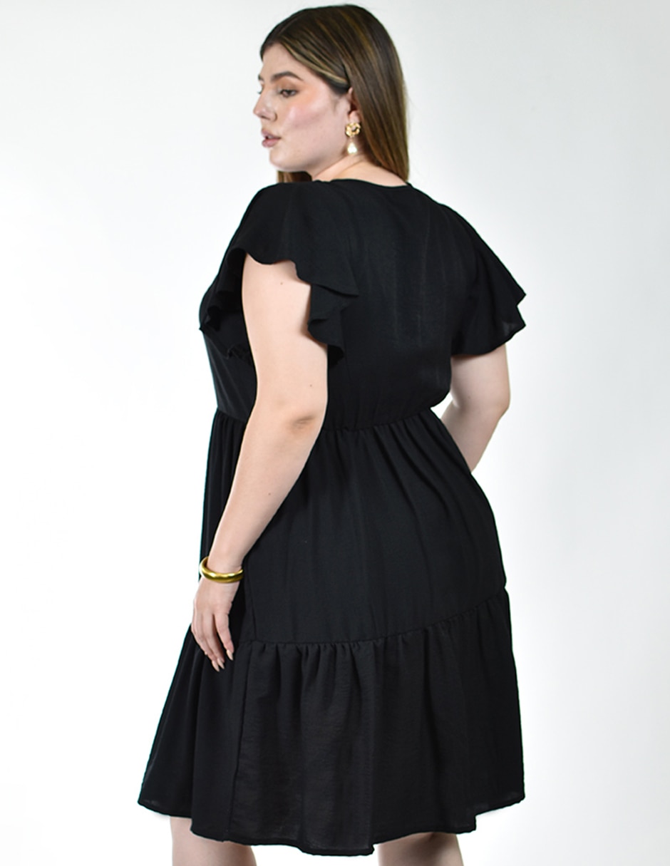 Vestido a la rodilla casual para mujer 6