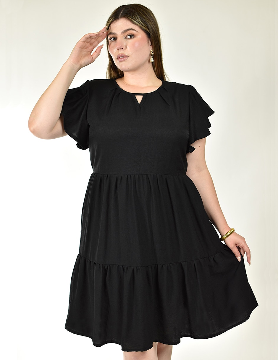 Vestido a la rodilla casual para mujer Vestido a la rodilla casual para mujer