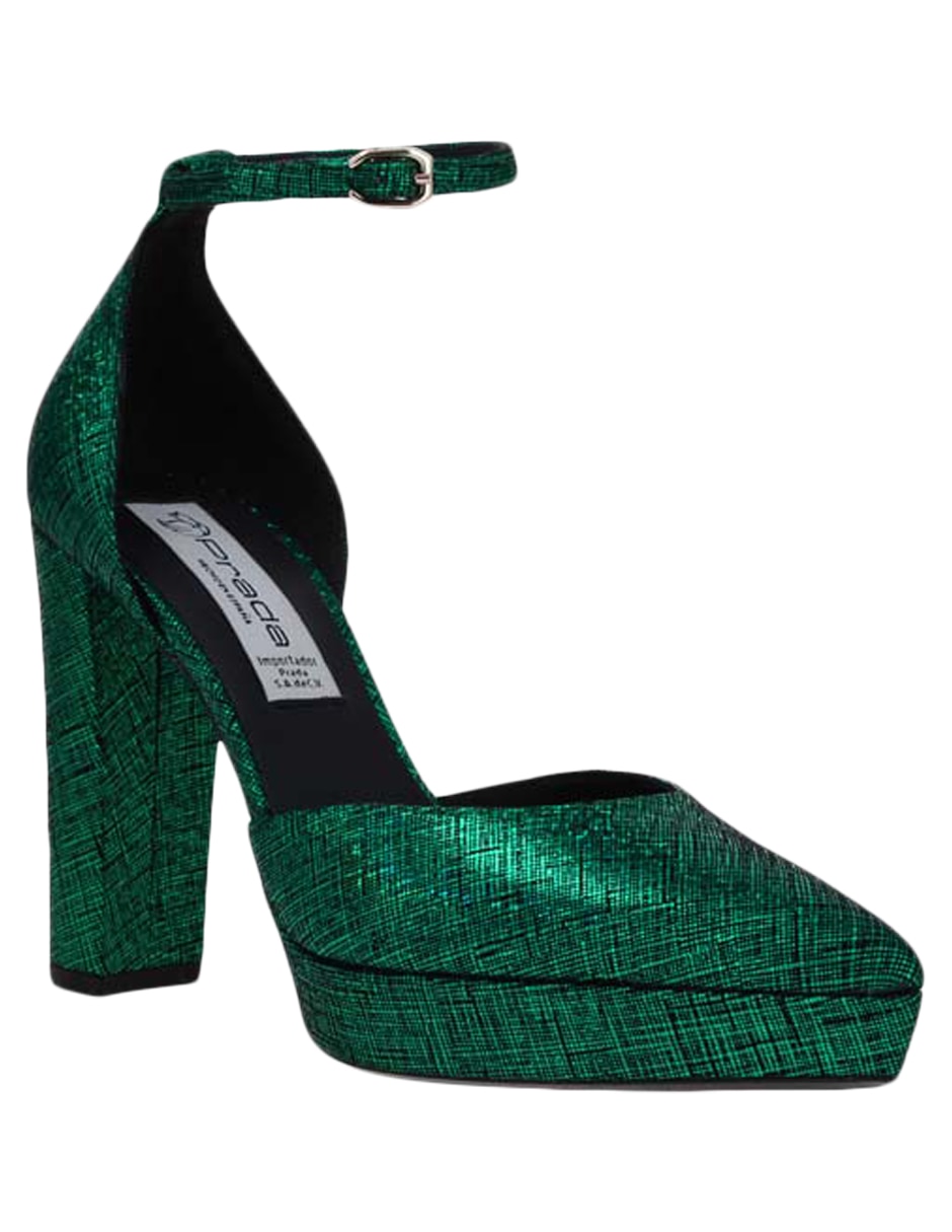 Zapatilla de piel Prada