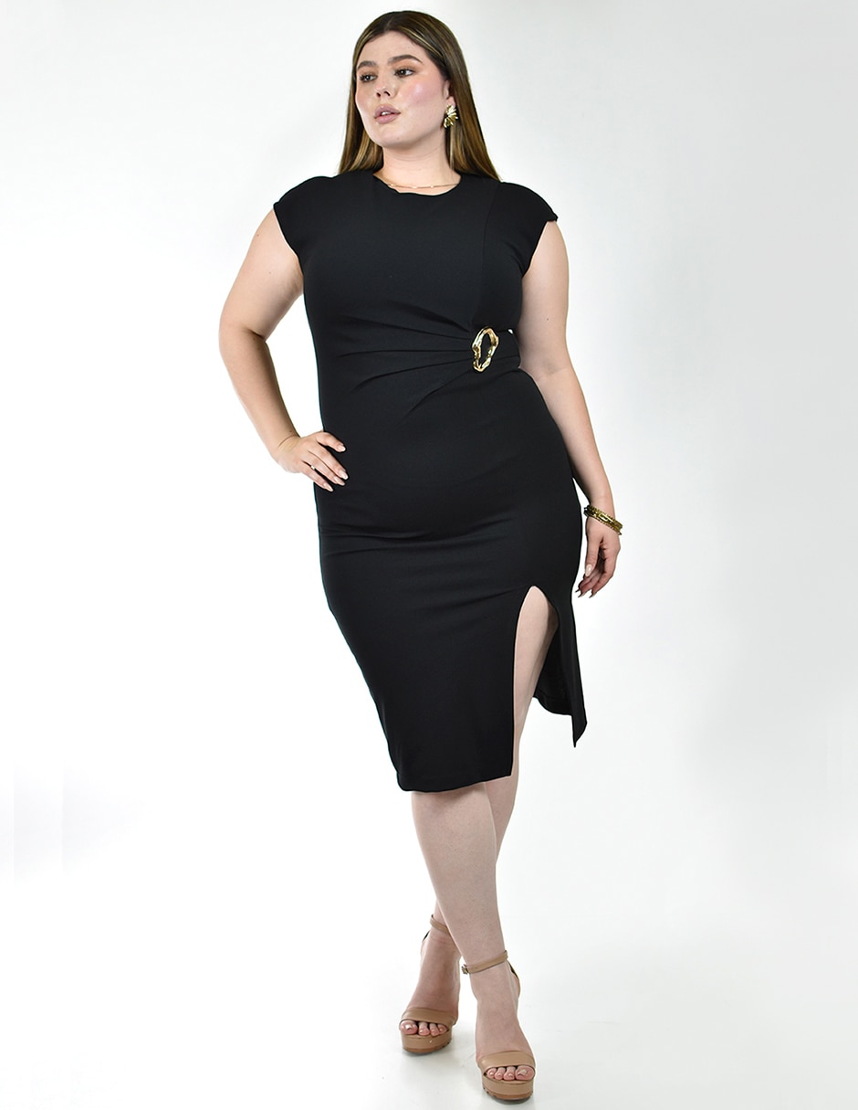 Vestido a la rodilla casual para mujer 5