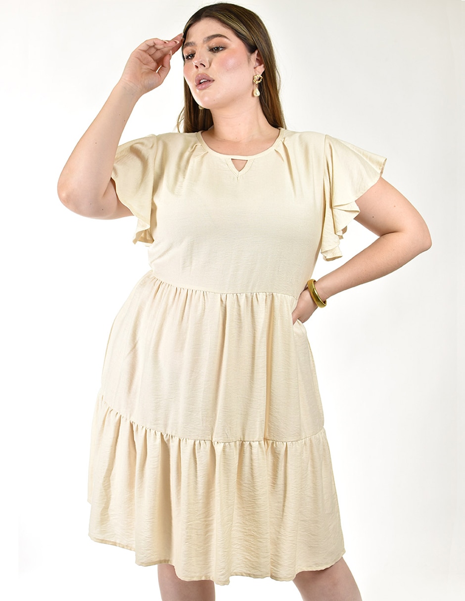 Vestido a la rodilla casual para mujer Vestido a la rodilla casual para mujer