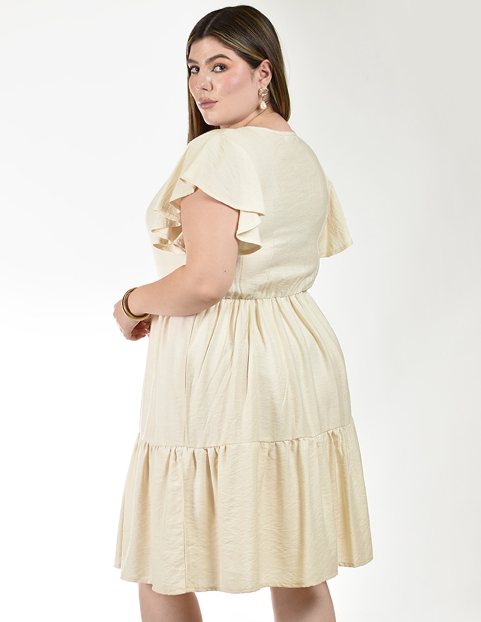 Vestido a la rodilla casual para mujer 5