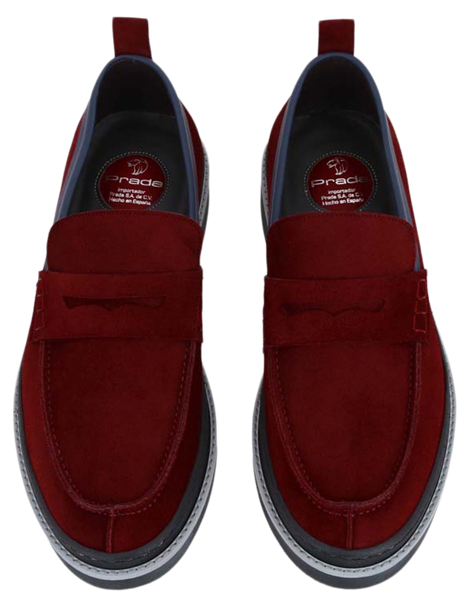 Zapato mocasín Prada para hombre