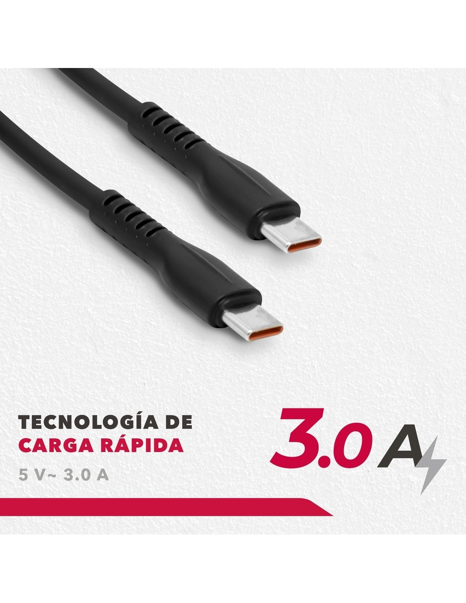 Cable usb c solidex a tipo usb c de 1.5 m
