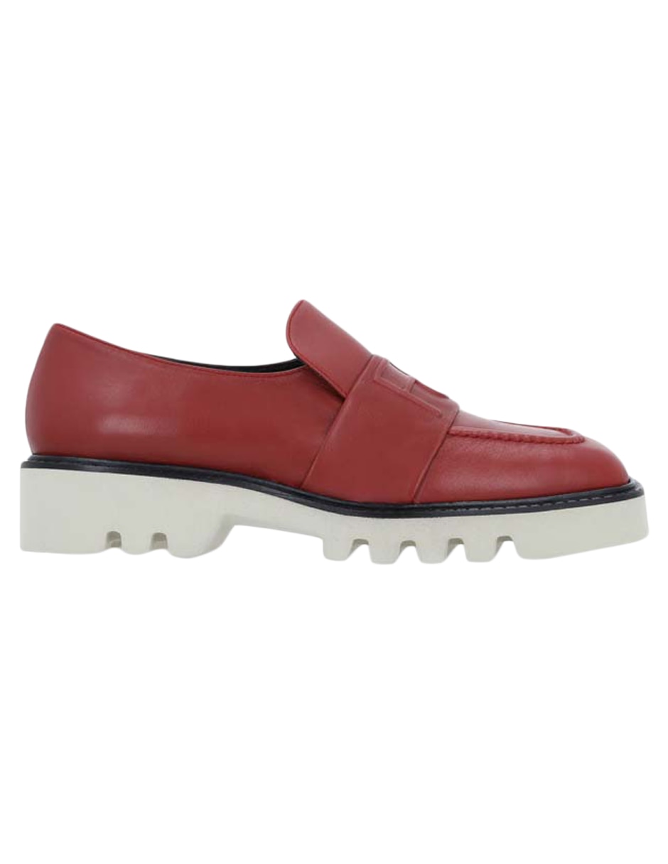 Mocasin Prada de piel para mujer