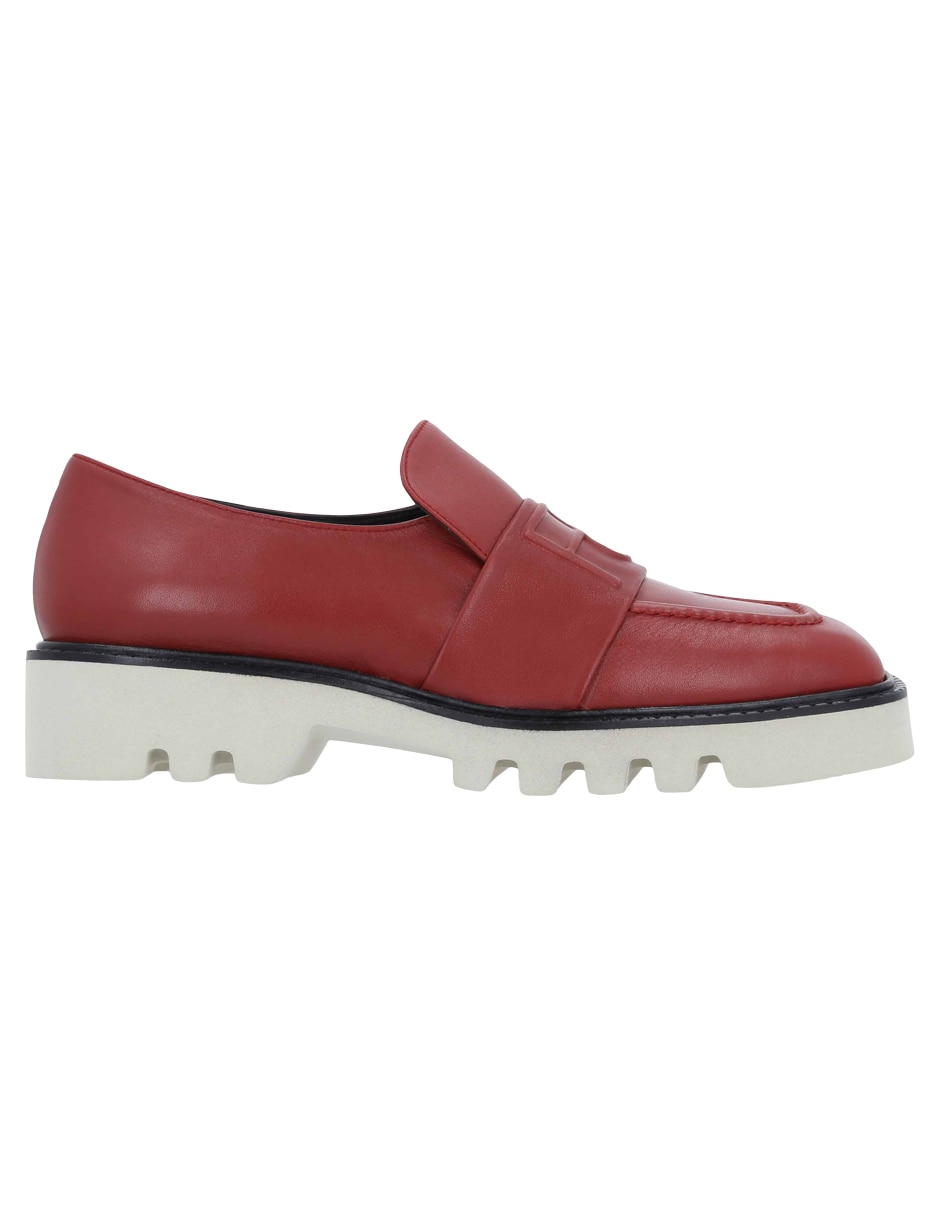 Mocasin Prada de piel para mujer
