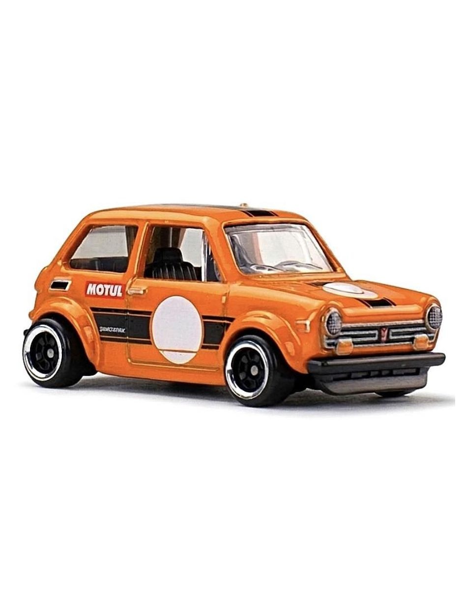 Figura hot wheels vintage club 1968 custom 70 honda n600 estándar mattel