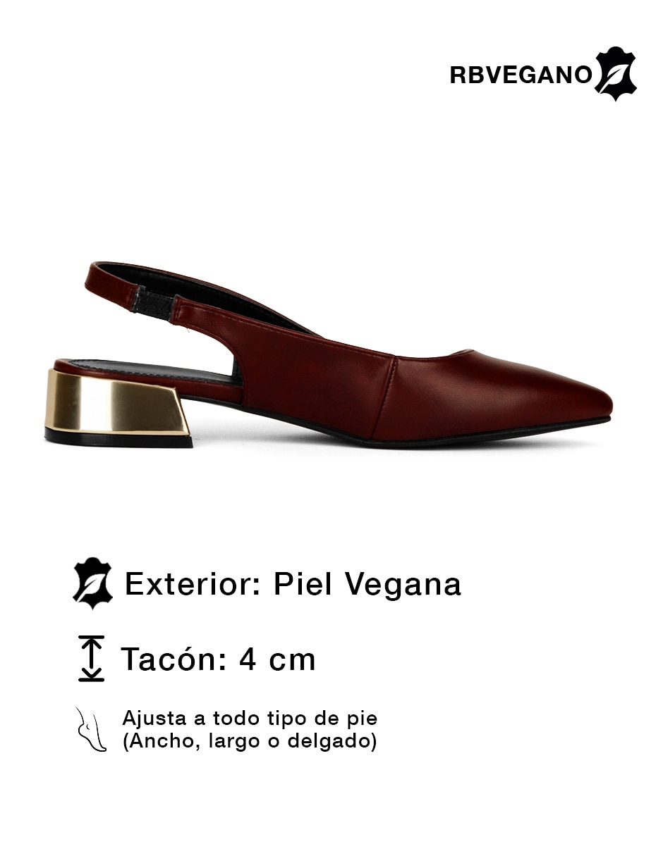 Rbcollection rbvegano de piel sintética para mujer