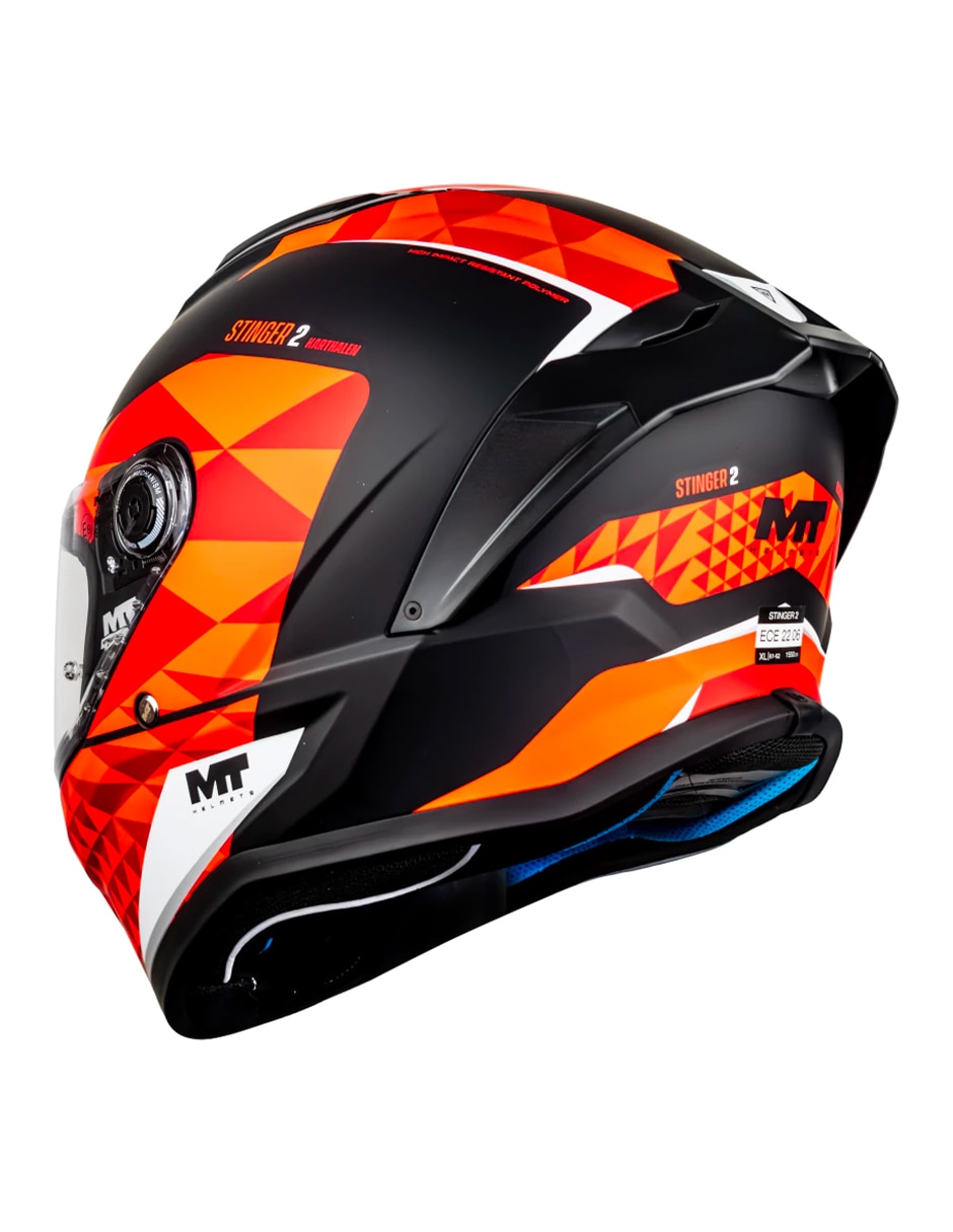 Casco cerrado para motorsport mt helmets unisex