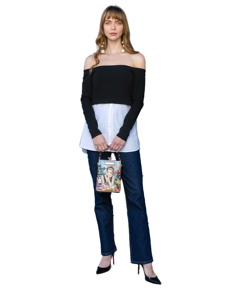 Bolsa crossbody nicole lee sabina imagines para mujer