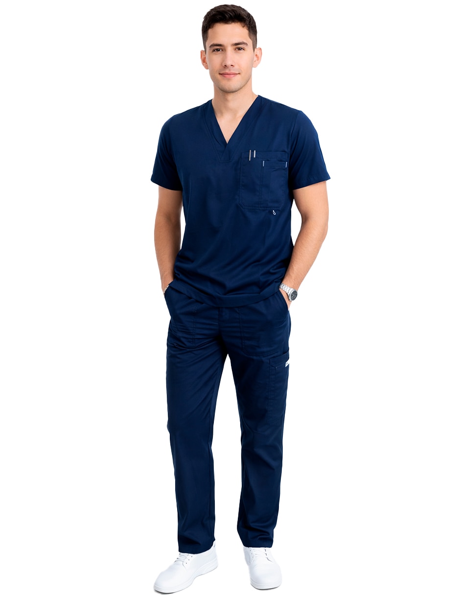 Set filipina-pantalón estilo relajado para hombre 2
