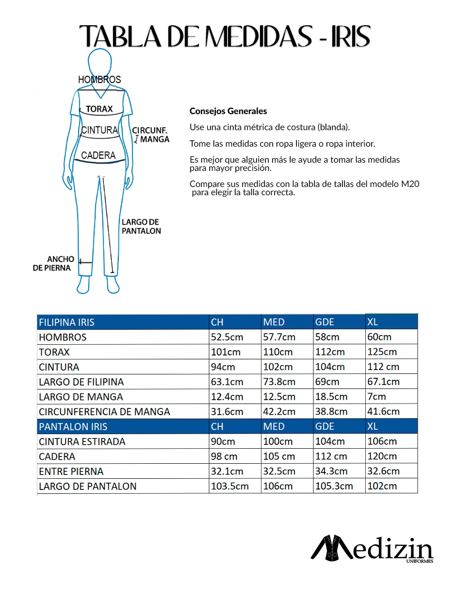 Pijama quirúrgica estilo relajado para mujer 4