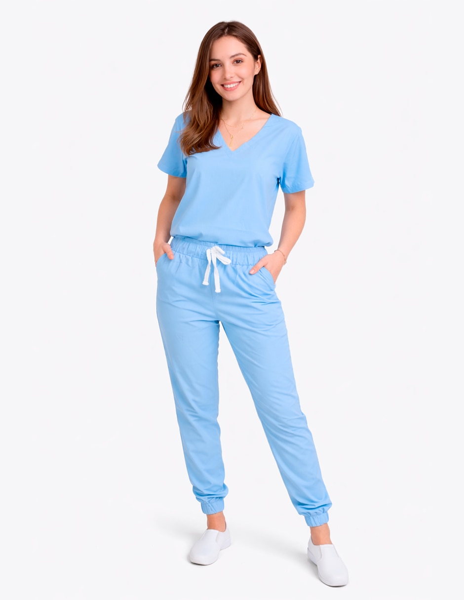 Pijama quirúrgica estilo relajado para mujer Pijama quirúrgica estilo relajado para mujer