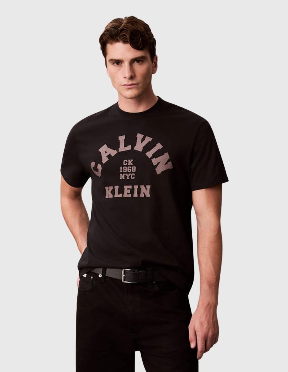 Playera cuello redondo para hombre