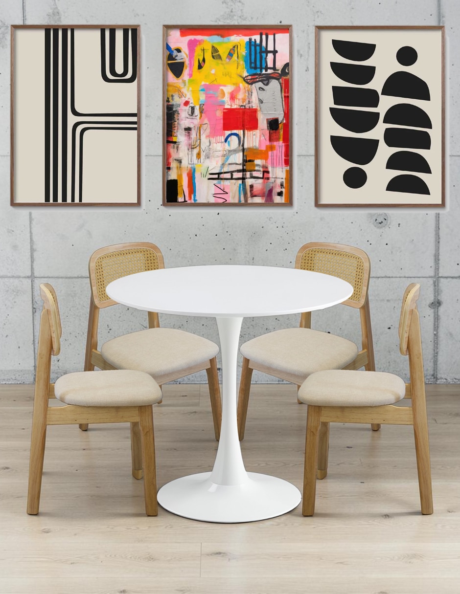 Comedor vela ilios innova para 4 personas de mdf