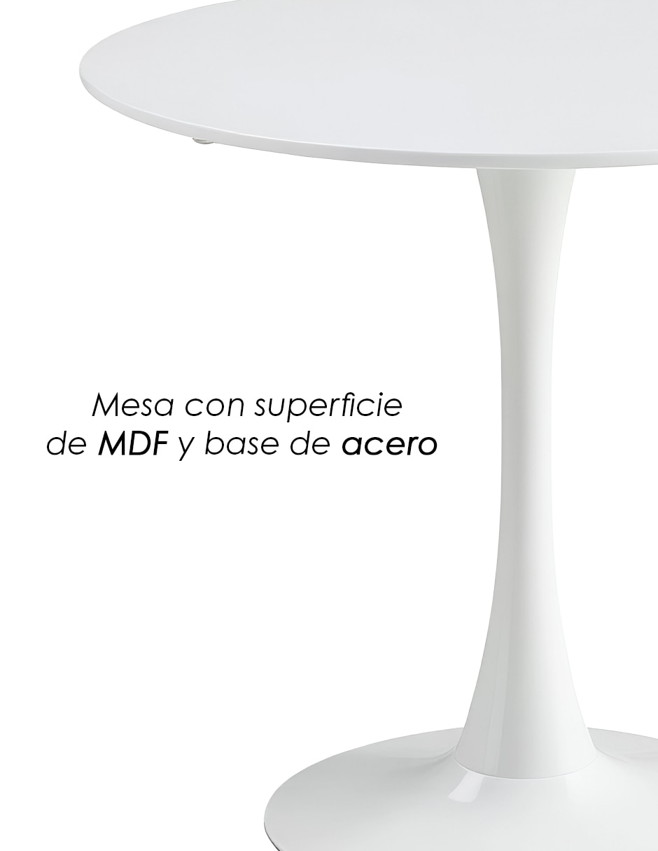 Comedor vela ilios innova para 4 personas de mdf
