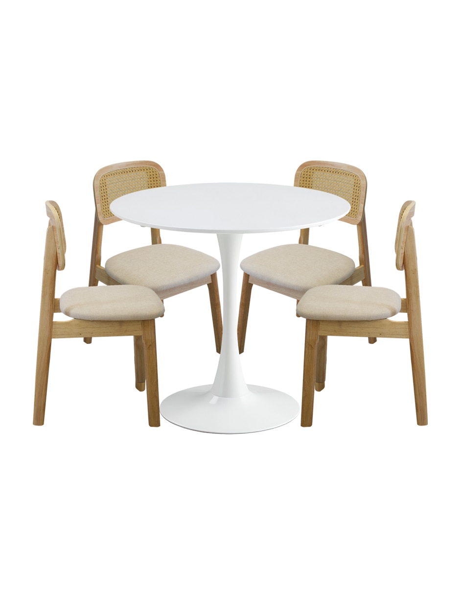 Comedor vela para 4 personas de mdf