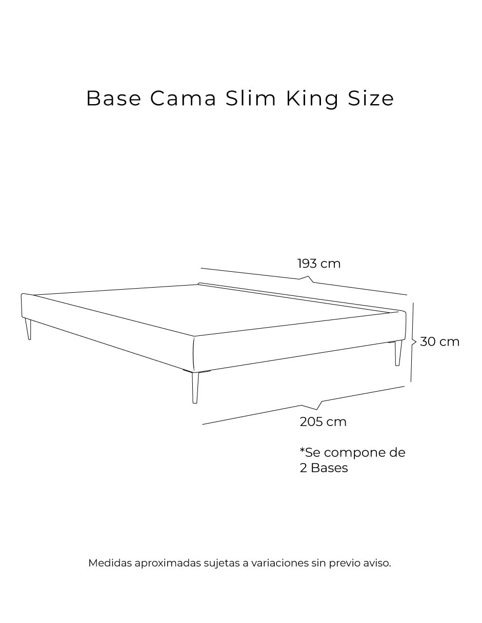 Base para cama armable de madera pino 2