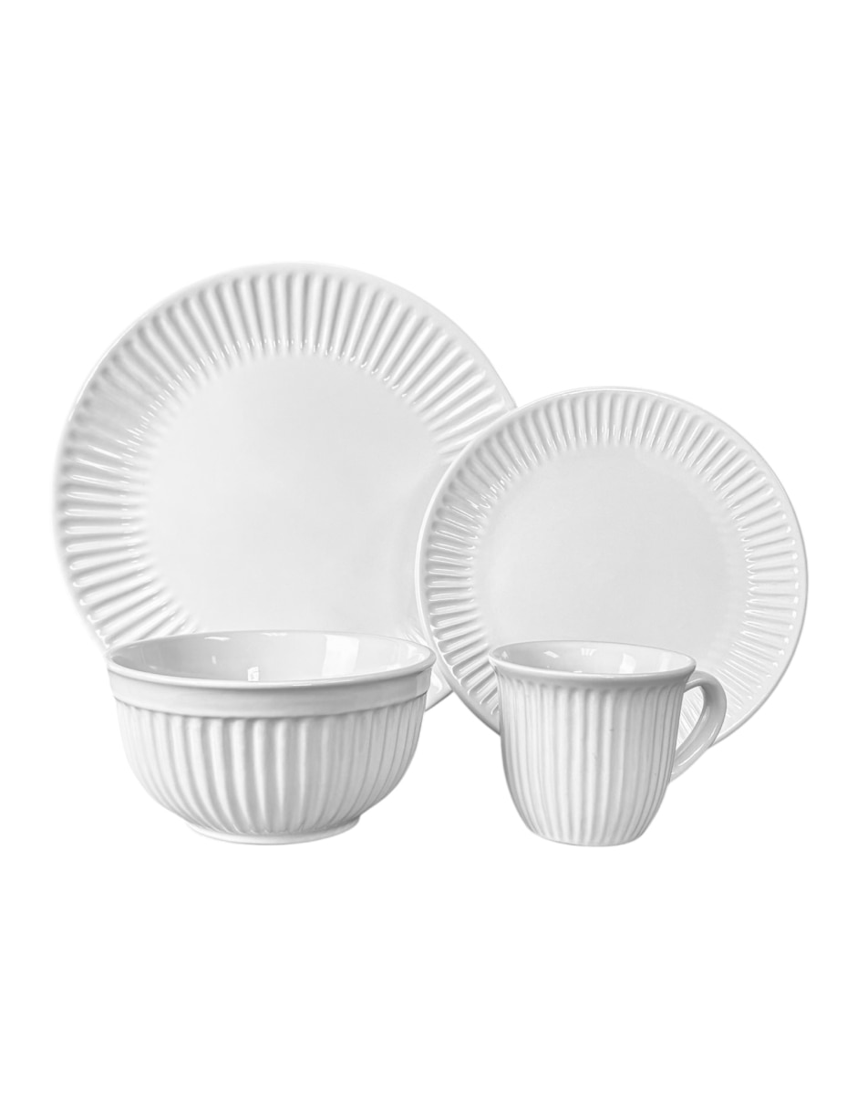 Vajilla cocina de cerámica para 4 personas 2