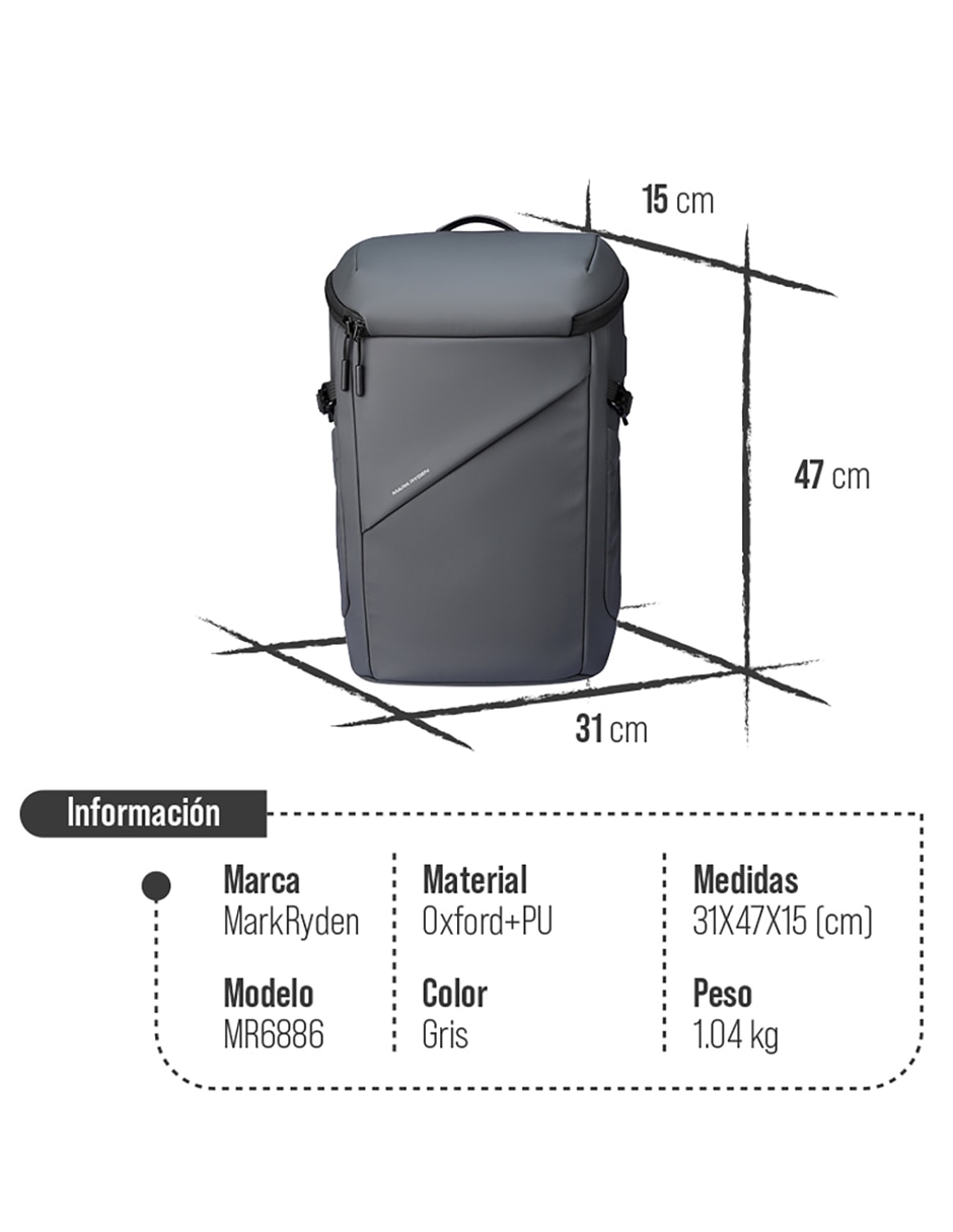 Mochila casual mochila unisex 9
