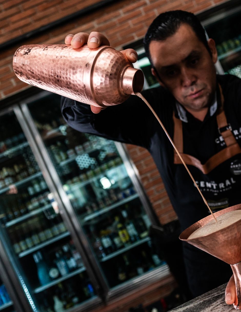 Shaker Utensilios de bar de cobre