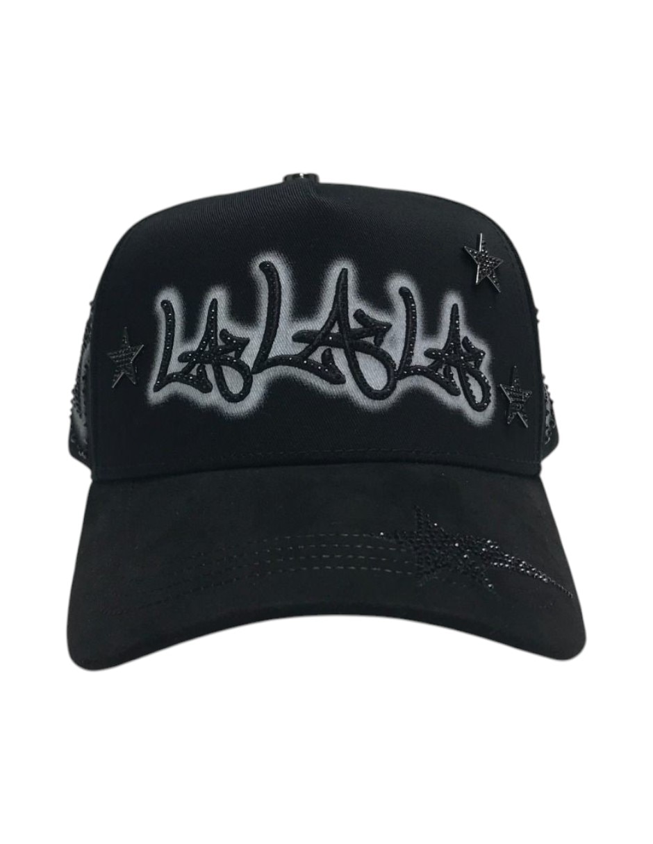 Gorra visera curva snapback casual Lalala black para hombre Gorra visera curva snapback casual Lalala black para hombre