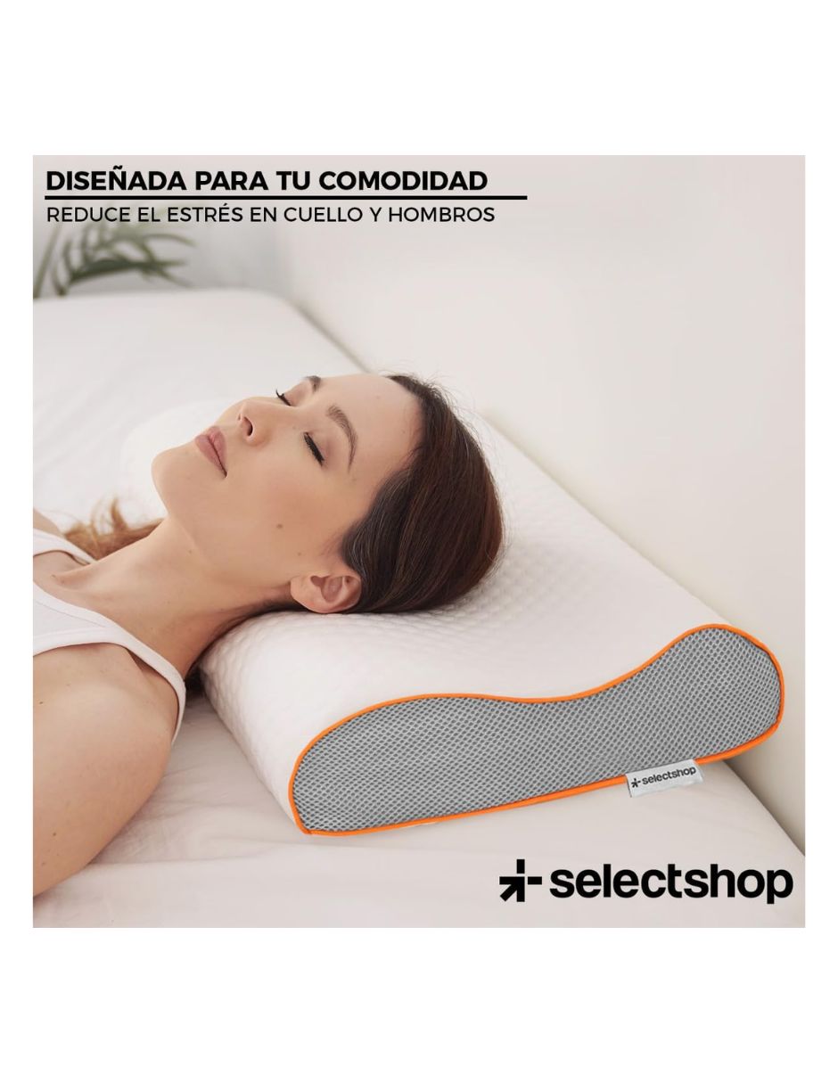 almohada ortopédica firmeza media 3