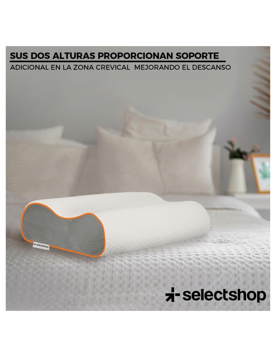 almohada ortopédica firmeza media 4