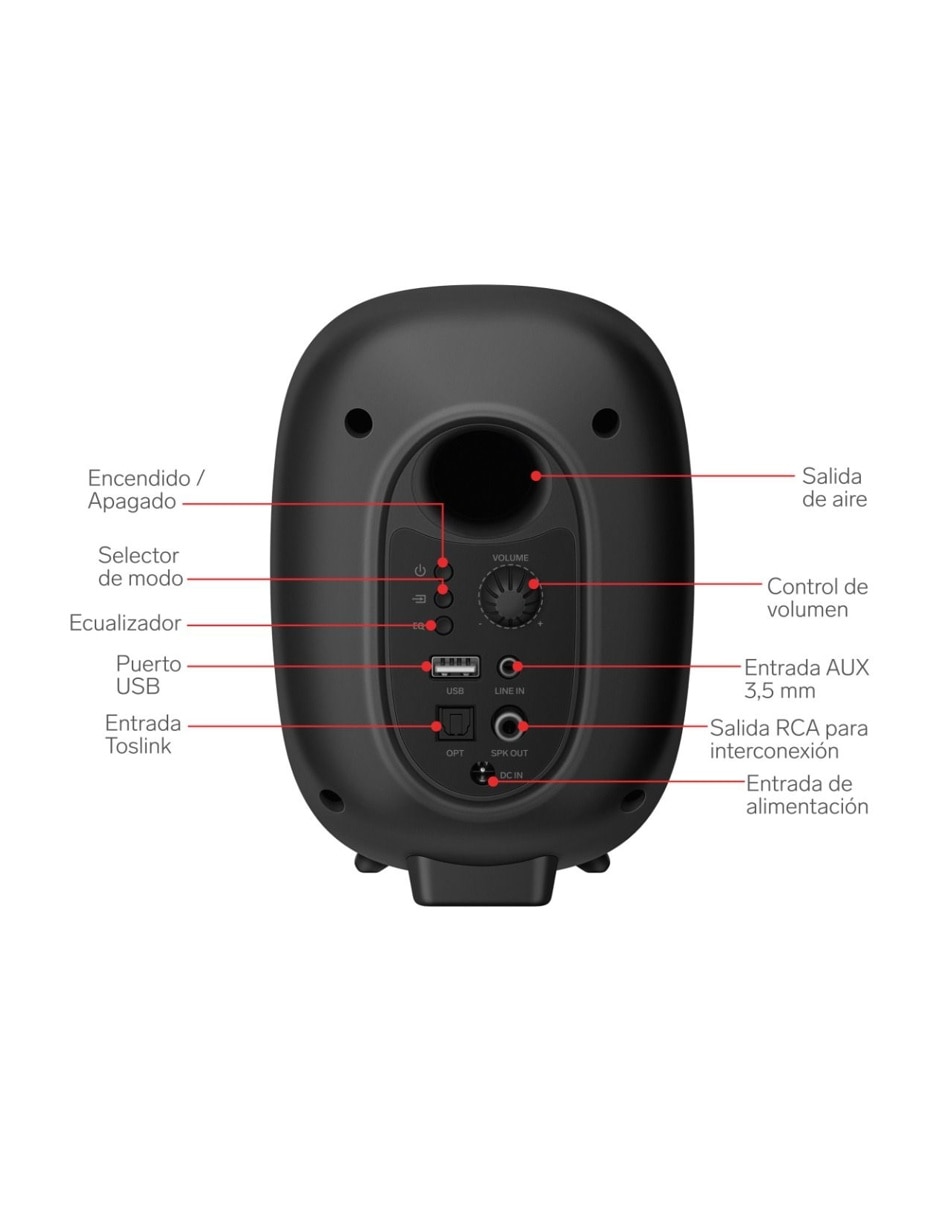 Set de bocinas Steren BOC-095 bluetooth