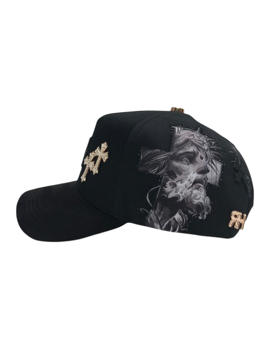 Gorra visera curva snapback casual Rico La Crystals para hombre