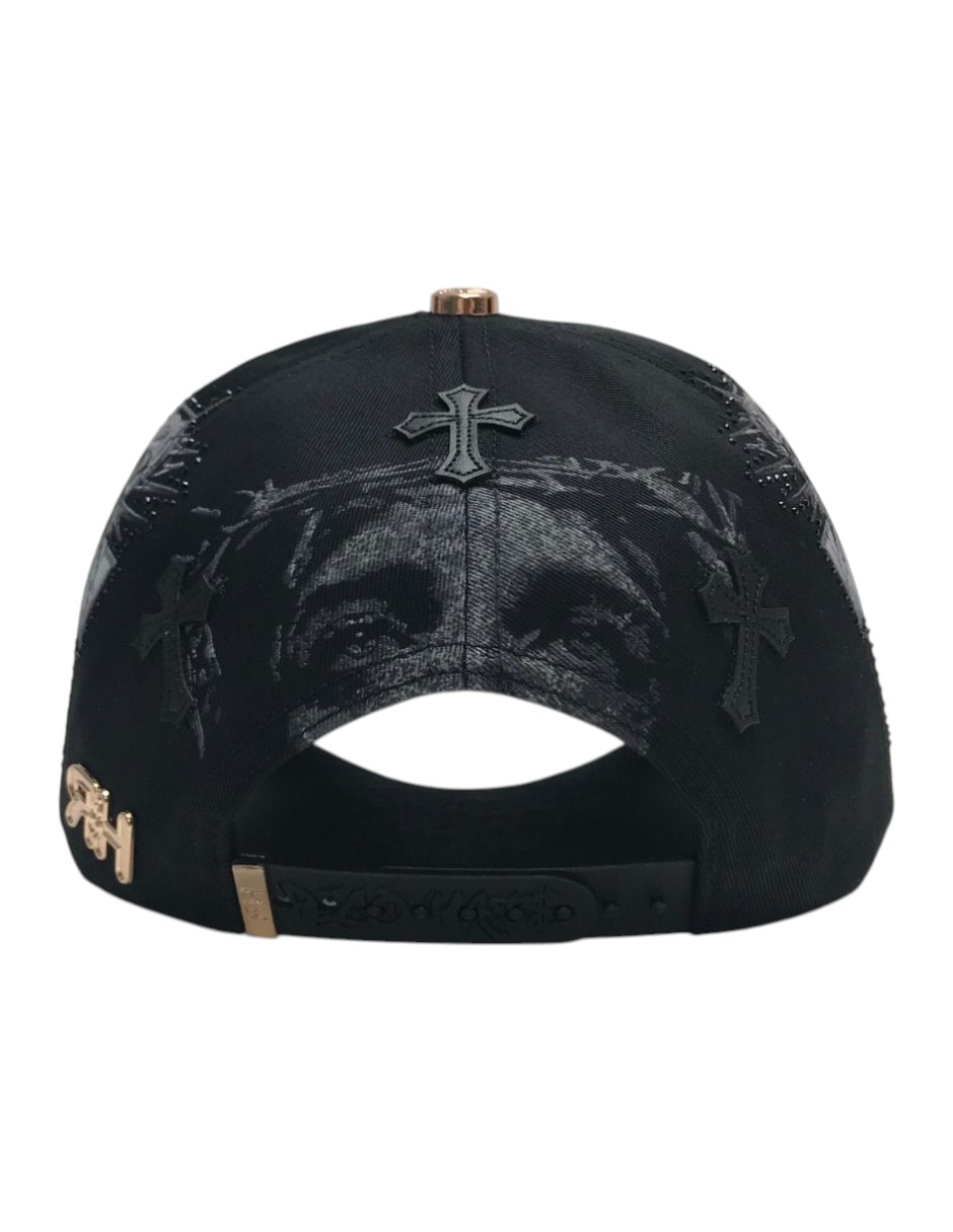 Gorra visera curva snapback casual Rico La Crystals para hombre