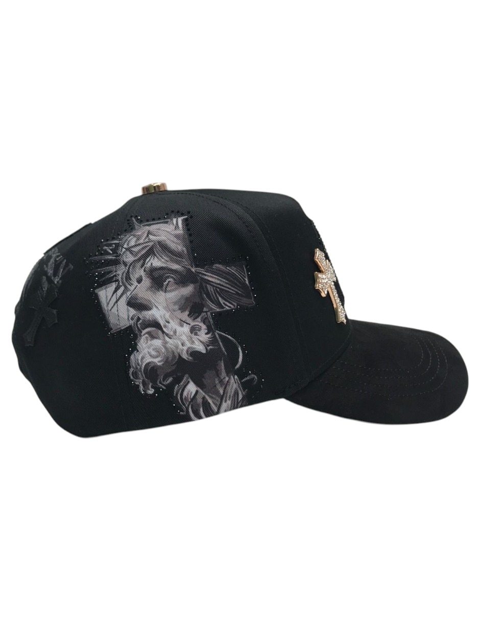 Gorra visera curva snapback casual Rico La Crystals para hombre