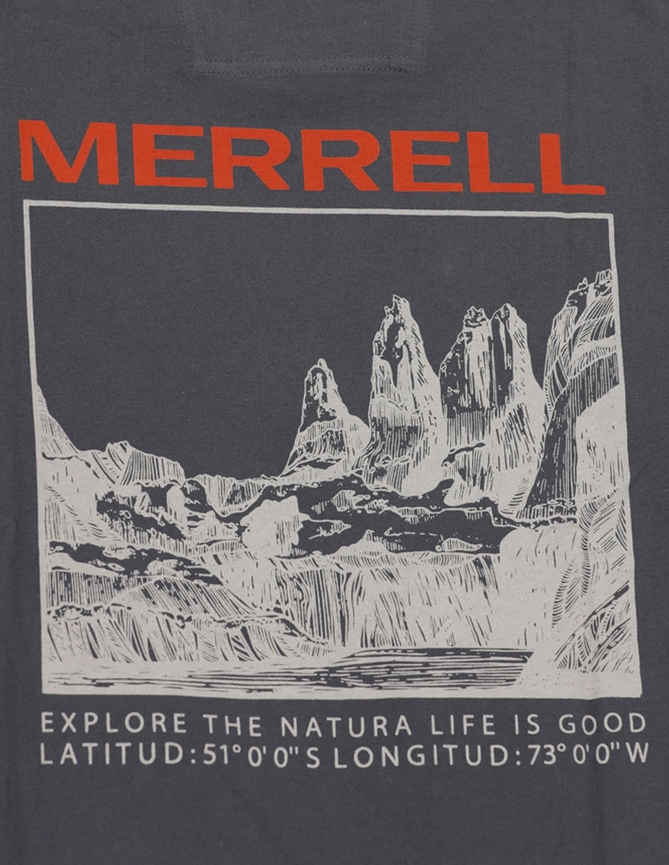 Playera Merrell Douglas cuello redondo para hombre
