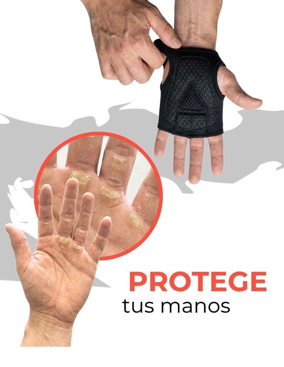 Guantes para fisicoculturismo halterofilia ecomlab unisex