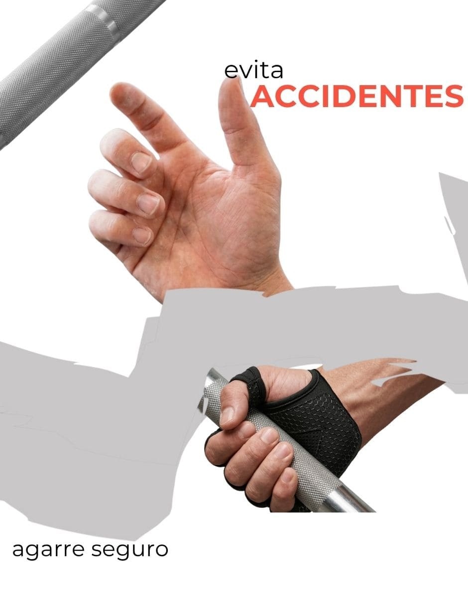 Guantes para fisicoculturismo halterofilia ecomlab unisex